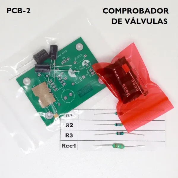 Placa complementaria comprobador de válvulas