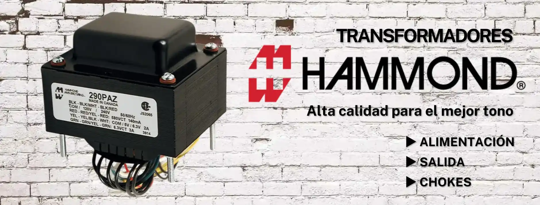 Transformadores para audio Hammond